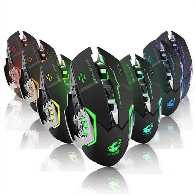 2021 Hot selling high quality USB mouse office game dedicated mechanical gaming business notebook wired mouse