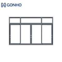 GONHO Villa Fenêtre moderne en aluminium cadre verre design fenêtre en aluminium hôpital fenêtre coulissante en alliage d'aluminium