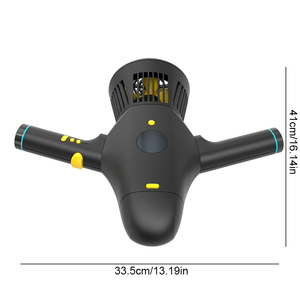 Scooter Subacuático Portátil Recargable con Doble Manillar y Pantalla LED para Snorkel y Buceo - Product Image 6