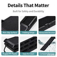 Rampe de voiture pliable pour chien, échelle antidérapante pour animaux de compagnie pour grands chiens, accessoire pour SUV et camion