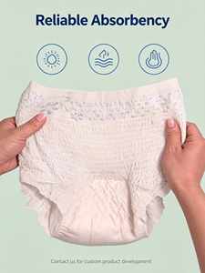 Couches pour adultes Fresh Protection pour femmes, grande taille, 72 unités, couches personnalisées OEM, coton non tissé 3D, anti-fuites, surface sèche - Product Image 6