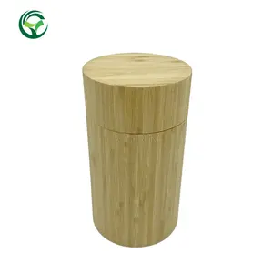 Funeral Supplier Eco Natural Bamboo Urns Ashes Tube for Human or Pet Animal Ashes with Bamboo Scatter Tube