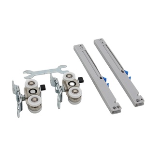 Rodamiento NSK de larga vida, rodillo de puerta corredera con piezas de cierre suave <span class=keywords><strong>para</strong></span> puerta de madera de 80KG - Product Image 1