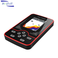 F13 détecteur de poisson Portable sans fil Sonar 100m Distance alarme pêche écho sondeur lac mer pêche Rechargeable