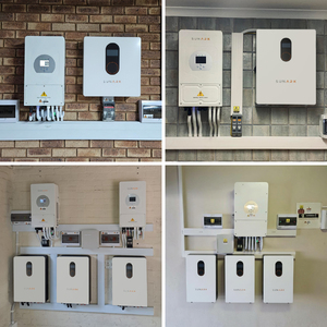 แบตเตอรี่ลิเธียมไอออน Sunark 5kwh 10kwh 15kwh พร้อมฟังก์ชั่นเชื่อมต่อแบบขนานสำหรับระบบกักเก็บพลังงานแสงอาทิตย์เชิงพาณิชย์ขนาดเล็ก - Product Image 3
