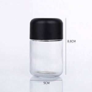 Envase de Vidrio Hermético Personalizado de 1oz, 2oz, 3oz, 4oz y 6oz, a Prueba de Olores y Resistente a Niños, con Tapa de Rosca (Capacidades de 60-150ml) - Product Image 2