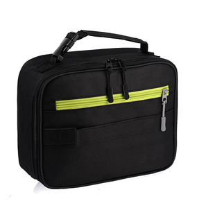 Boîte à lunch isotherme pour enfants avec motif de dessin animé, sac à lunch réutilisable souple pour garçons et filles, retour à l'école, matériau en polyester - Product Image 1