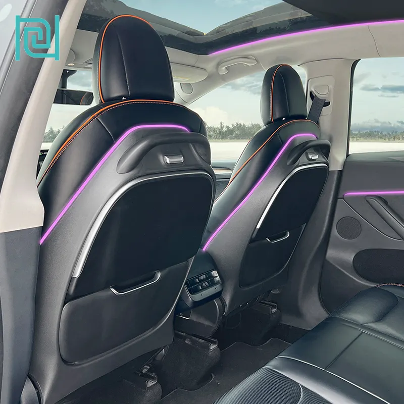Luxury Car Interior Seat Electric Back Table Car Wireless Charging Electric Back Table Plate