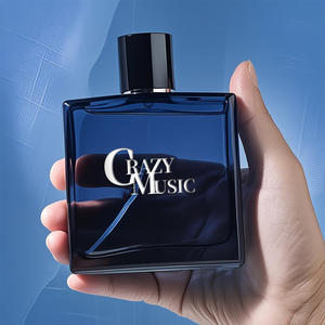 Perfume refrescante de nota verde de 100ml con perfume floral a base de aceite en botella cuadrada de moda con embalaje encantador - Product Image 3