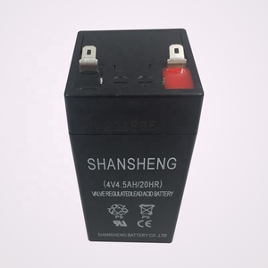 ขายตรงจากโรงงาน แบตเตอรี่เจลแบบปิดผนึก 4V4.5Ah สำหรับเครื่องมือไฟฟ้าและของเล่น ใช้กับเครื่องชั่งดิจิตอล ขายส่ง แบตเตอรี่ตะกั่ว 4V4.5Ah สำหรับของเล่น - Product Image 5