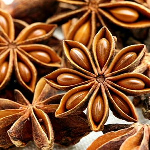 Anís estrellado seco en piezas enteras, especias naturales crudas, origen Vietnam, 12 meses de duración, para cocinar y sazonar - Product Image 1