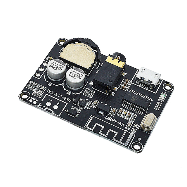 Compatible 4.0 Bluetoots Audio Receiver Board Bluetooths 5.0 MP3 Lossless Decoder Board Wireless Stereo Music Module XY-WRBT