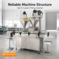 Macchina Automatica Industriale per il Confezionamento di Polveri: Latte in Polvere, Cacao, Caffè, Spezie, Componenti in Acciaio