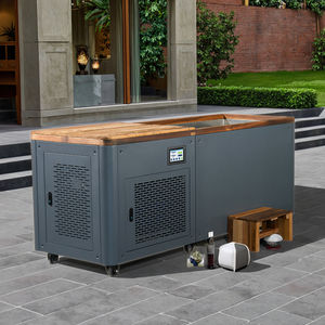 Pas Buiten Bubbelbad En Koude Duik Aan, Dubbele Draagbare Koude Dompelbak Met Optionele Koelmachine En Filter - Product Image 1