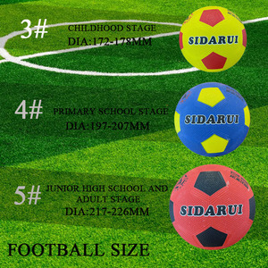 Balón de fútbol personalizado tamaño 4 fútbol de goma tamaño 4 fútbol Topu artículos deportivos tamaño 4 balón de fútbol - Product Image 4