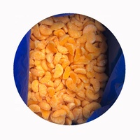 Vente en gros de mandarines oranges non sucrées tranchées congelées pelées mandarines emballage en vrac prix de congélation compétitif