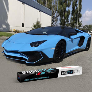 BOOGFILM สติกเกอร์อัตโนมัติไวนิลห่อรถขายส่งโรงงานซาตินคริสตัล <span class=keywords><strong>Aquamarine</strong></span> สีฟ้า Self-กาวฟิล์มตกแต่งร่างกาย - Product Image 2