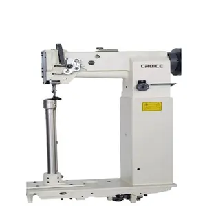 Gc8365 cama de alta qualidade, cama unison alimentação pesada agulha única lockstitch máquina de costura adequada para sapatos