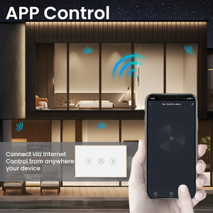 Smart Wifi Ceiling Fan Switch With App Control Timer Stepless Speed Tuya Smart Life Alexa Google Assistant Compatible - Product Image 4
