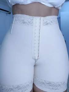 FAJAS COLOMBIANA SHORT BODYSUIT SHAPEWEAR, ABDOMEN CONTROL & BUTT LIFTER. Définition de la taille : 3 crochets, body shaper <span class=keywords><strong>en</strong></span> latex, vêtements de maintien de la silhouette - Product Image 5