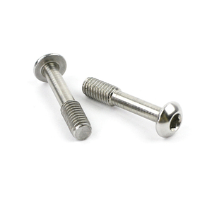 Vis à panneau <span class=keywords><strong>captive</strong></span> haute résistance, vis de positionnement <span class=keywords><strong>captive</strong></span> noires, finition lissée, tête fendue, vis <span class=keywords><strong>captive</strong></span> plate pour fixation - Product Image 3