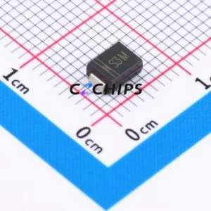 Diode S3M SMB d'origine et neuve, diode à usage général, fournisseur de composants électroniques en gros et service BOM - Product Image 1
