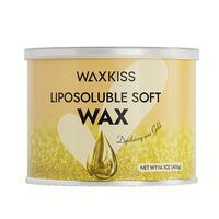 Waxkiss excelente cera depilatoria liposoluble profesional hecha en Italia para depilación de cuerpo completo brillo