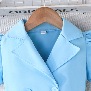 Dress for Kids Children 4-8 Years Old Exquisite Design Suit <b>Skirt</b> <b>Patchwork</b> Pleated <b>Skirt</b> for Elegant Party Fashion Dress - Product Image 3