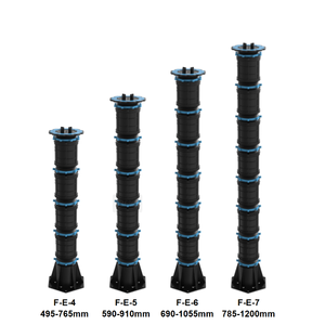 Tiêu chuẩn cao chất lượng cao tùy chỉnh nâng lên tầng có thể điều chỉnh bệ <span class=keywords><strong>paver</strong></span> hệ thống - Product Image 5