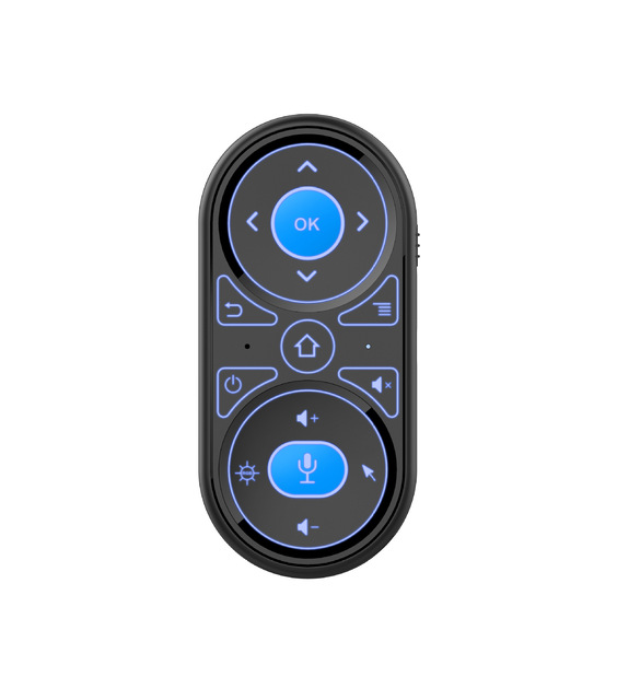 7 Colorful Backlight Voice Q8 Remote Controls 2.4Ghz Wireless Gyroscope Smart Mini Remote Control Air Mouse Price for Tv Box