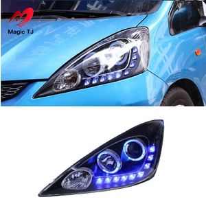 ไฟหน้า LED Magic TJ สำหรับ Fit <span class=keywords><strong>Jazz</strong></span> ปี 2008-<span class=keywords><strong>2010</strong></span> พร้อมไฟ DRL อุณหภูมิสี 6000K แรงดันไฟฟ้า 12V ความสว่าง 6000 ลูเมนส์ 70 วัตต์ อะไหล่ทดแทนแบบ Universal - Product Image 2