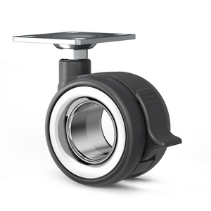 Exquisite <span class=keywords><strong>3</strong></span>-Zoll-Polyurethan-Bürostuhlrollen Haushalts möbel Hohl bremse Hohl rollen ohne Rollen - Product Image 2