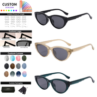 Nouvelles Lunettes de Soleil Polarisées Rétro Cat-Eye Unisexe Monture TR90 Style Minimaliste Identique à Celui des Influenceurs pour le Street Style Protection UV400 Vente en Gros