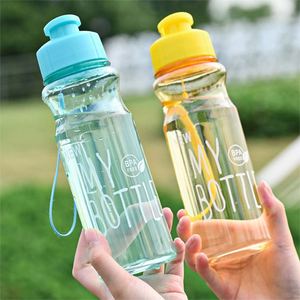 ขวดน้ำพลาสติกแบบพกพา เปิดฝาแบบกด พิมพ์โลโก้ได้ สำหรับกีฬาและฟิตเนส - Product Image 3