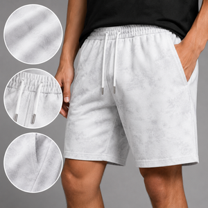 Pantalones Cortos Tie-Dye de Verano, Alta Calidad, Resistentes, Conjunto de Cuatro Piezas, Casuales para Hombre, Holgados, Deportivos - Product Image 1