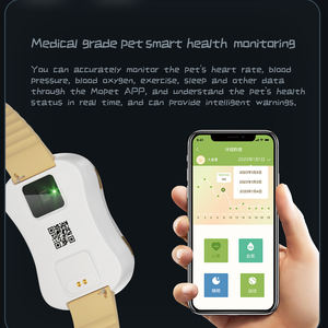 <span class=keywords><strong>Collar</strong></span> Inteligente Personalizado para Mascotas con GPS, Monitor de Ritmo Cardíaco, Oxígeno en Sangre, Presión Arterial, Monitoreo del Sueño y Luces Suaves - Product Image 2