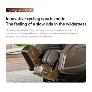Chaise de massage musicale de luxe 3D 4D 5D 10D Shiatsu <span class=keywords><strong>S</strong></span>+L Forme électrique Soins complets du corps Chaise de massage de luxe à gravité zéro - Product Image 2