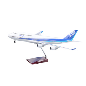 Collection de décoration de bureau, cadeau, modèle d'<span class=keywords><strong>avion</strong></span> ANA Boeing 747, modèle d'<span class=keywords><strong>avion</strong></span> à l'échelle - Product Image 1