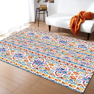Fabrik Großhandel gute Qualität Polyester Stoff Druck große böhmische Teppiche Teppich für Schlafzimmer