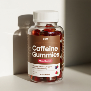 Fabricant d'équipement d'origine Gommes à base de caféine personnalisées de marque privée Supplément de bonbons à haute teneur en L-théanine pour femmes et hommes - Product Image 4