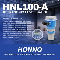 Capteur de niveau de liquide à ultrasons HONNO HNL100-A |   Sans contact |   Portée de 5 à 40 m |   Sortie 4-20mA/RS485 |   IP65 |   Plastique d'ingénierie ABS