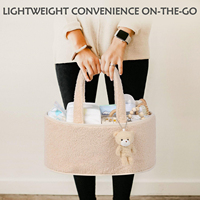 Panier à couches pour bébé KUYUE, panier de douche pour bébé pour les garçons ou les filles nouveau-nés, pour les bébés nouveau-nés et les essentiels pour bébés