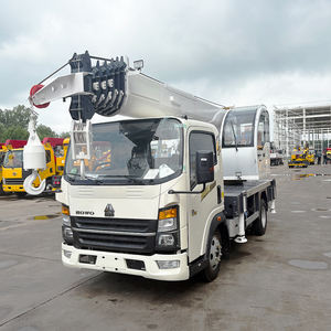 יצרן JQCM עגורן משאית הידראולי 5 טון בעל יעילות גבוהה, צריכת דלק נמוכה, עגורן בנייה לייצוא - Product Image 2