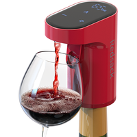 Distributeur de vin électrique portable avec capteur intelligent, verseur automatique de vin pour les magasins de vin européens, les bars, les détaillants, la vente en gros