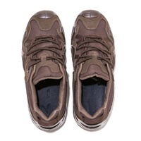 Chaussures tactiques personnalisées pour hommes – Vente en gros – Chaussures d'extérieur basses imperméables en nubuck synthétique – Style tactique pour hommes