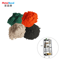 Metal Dolaplar ve Ev Aletleri için İç Mekan Koruması RAL1021 Sarı Epoksi Polyester Toz Boya
