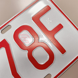 Placa de Matrícula Holográfica Personalizada Anti-Falsificación, Muestra Gratuita, MOQ Bajo para Placas de Matrícula <span class=keywords><strong>Personalizadas</strong></span> para Vehículos - Product Image 2