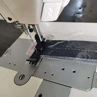 Machine à coudre industrielle à point de chaînette haute vitesse 3800 à 1 aiguille, état neuf, alimentation manuelle, moteur 220V, en métal, pour usage domestique