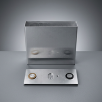 Boîtier en aluminium pour batterie prismatique IATF16949 avec assemblage de plaque de couvercle pour cellules LiFePO4, NCM, Sodium Ion ESS