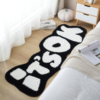 Tapis irrégulier à poils longs, flocqué, tufté à la main, tissé Wilton, pliable, pour la maison, livraison directe transfrontalière prise en charge